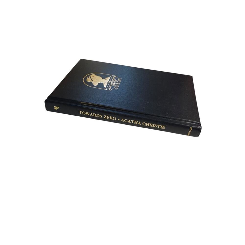 Agatha Christie Mystery Collection Bantam Leatherette Towards Zero 1980s